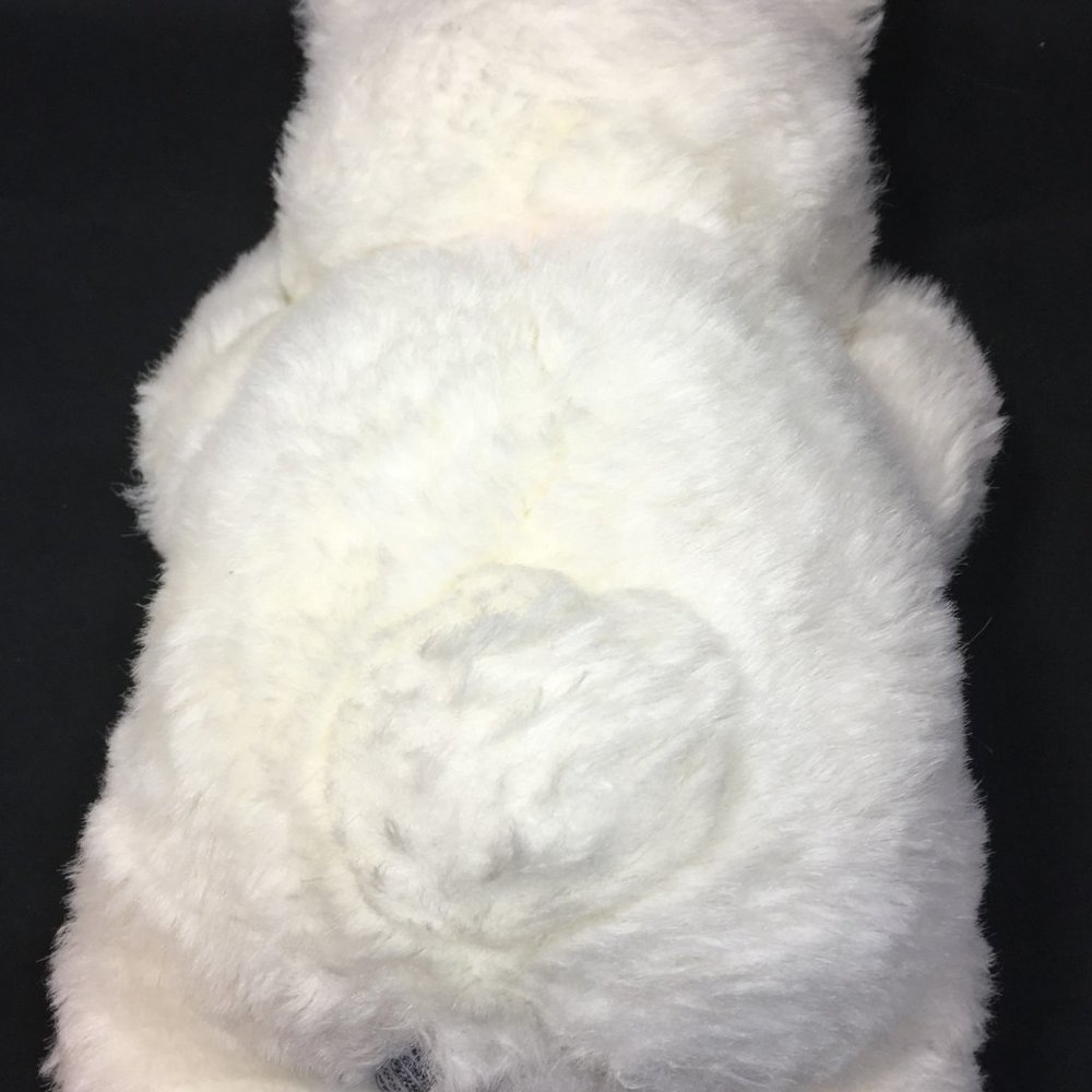 Vintage Animal Playthings Bunny Plush White Pink - Picture 6 of 9